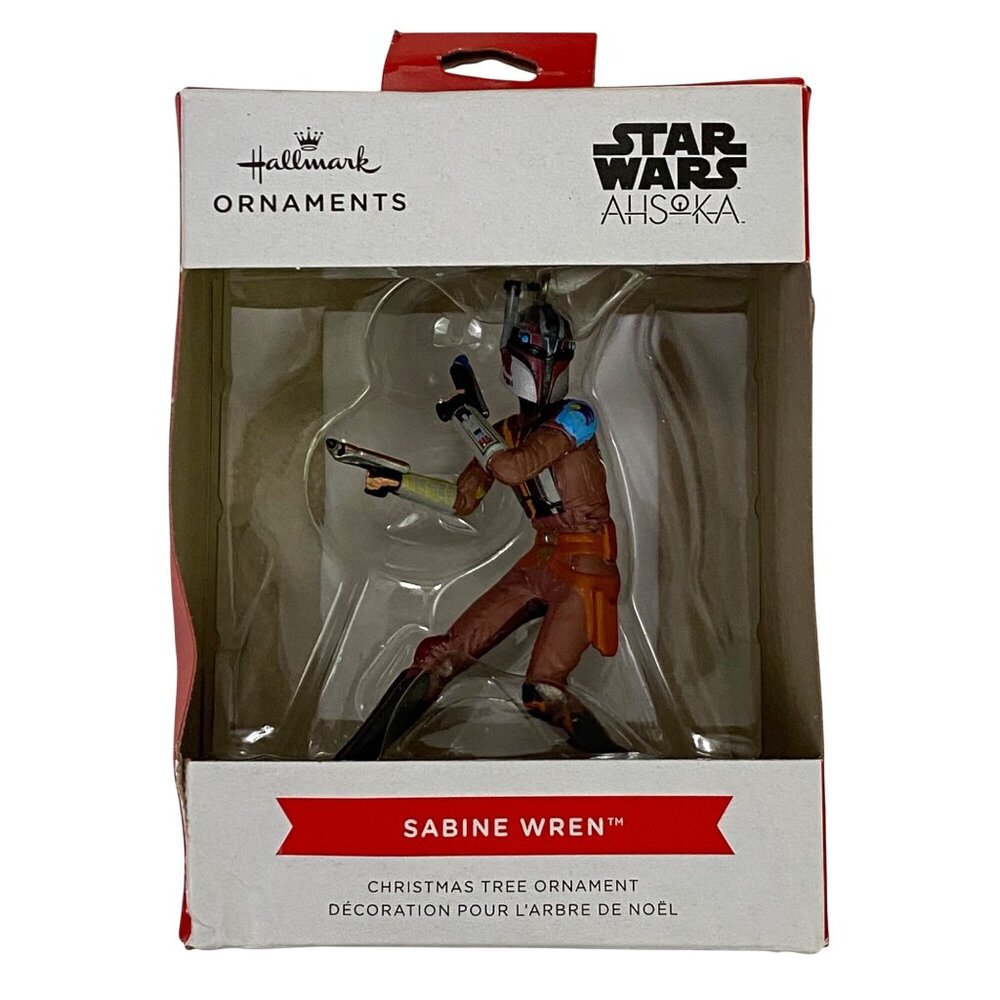 Hallmark Star Wars Ahsoka Sabine Wren Christmas Tree Ornament